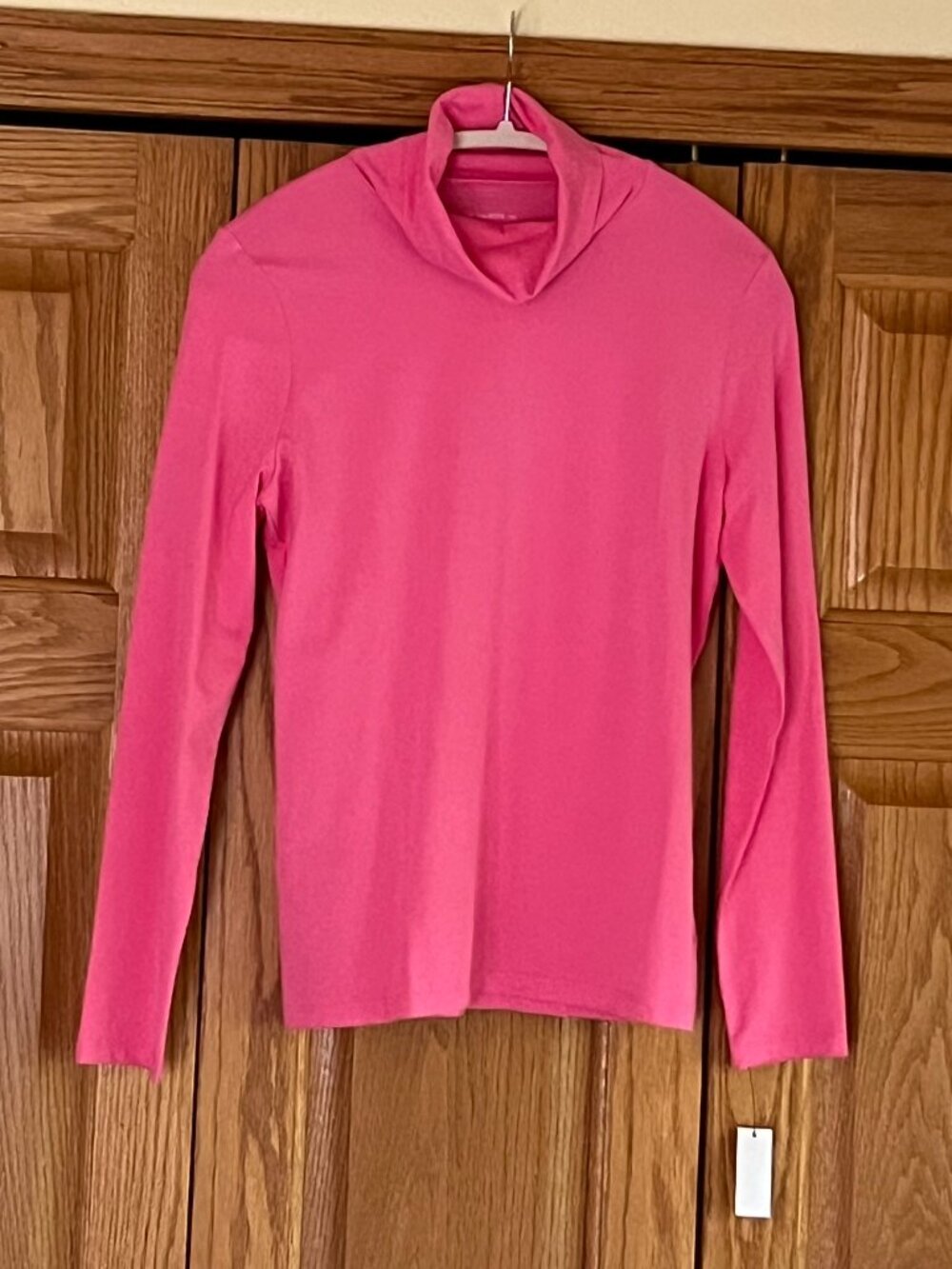 TALBOTS -- Long Sleeve Turtleneck-French Pink -36" Chest - NEW with Tag
